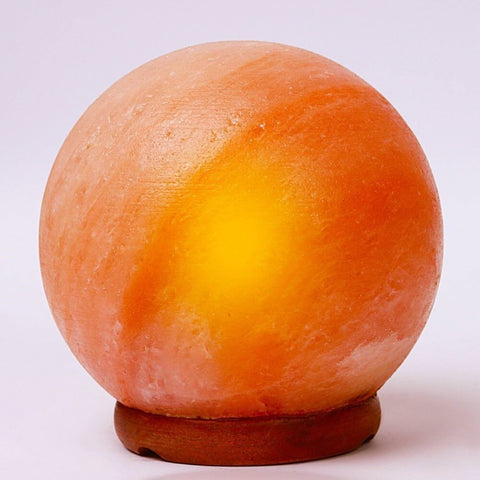 Himalayan Salt Sphere Lamp — Natural Series