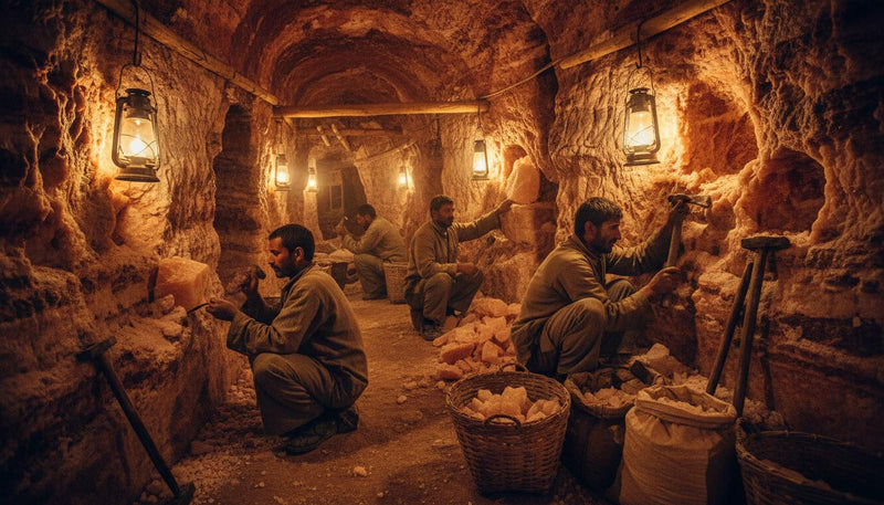 Inside Khewra mine