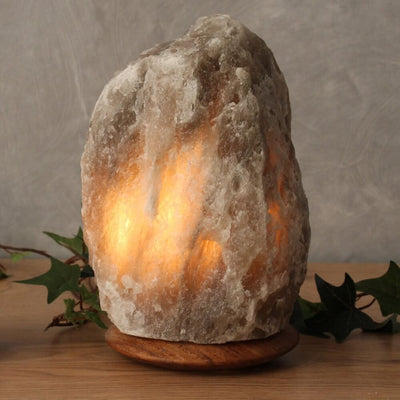 Rare Grey Himalayan Salt Lamp — Natural Series